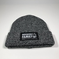 Bonnet d'hiver unisexe en acrylique de haute qualité OEM avec logo brodé sur mesure