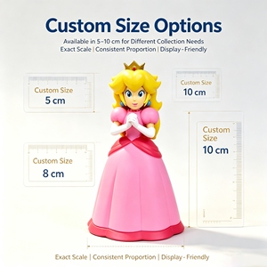 Modèle 3D personnalisé Dihua pour figurines d'action Super Ma Rio Bros, figurine en PVC d'anime, jouet, figurines d'action en PVC - Product Image 2