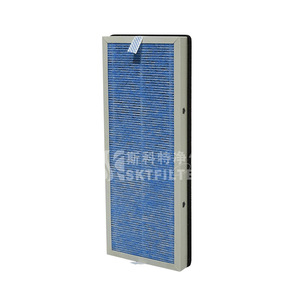 Membrane Solutions <b>Air</b> <b>Purifier</b> Filter MS1812 Blue <b>HEPA</b> High Permeability Hotel Use - Product Image 1