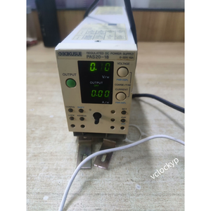 Kikusui PAS20-18 Regulated DC Power Supply 0-20V 18A Tested <b>Used</b> - Product Image 2