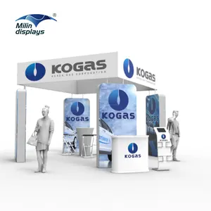 High Quality Tension Fabric Exhibition Stand Customized exhibition trade show display booth