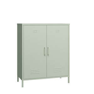 Armario <span class=keywords><strong>de</strong></span> Almacenamiento <span class=keywords><strong>de</strong></span> Metal <span class=keywords><strong>de</strong></span> 2 Puertas, Armario Metálico, Aparador <span class=keywords><strong>para</strong></span> Sala <span class=keywords><strong>de</strong></span> Estar, Estante, <span class=keywords><strong>Mueble</strong></span> <span class=keywords><strong>para</strong></span> el Hogar - Product Image 2