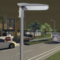 Farolas LED de Alta Eficiencia Comerciales de Aleación de Aluminio Fundido a Presión IP65 de 100 W AC200-260 V con Control Remoto, Certificación CE para Exteriores