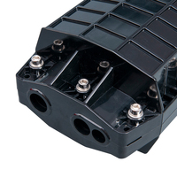 144 Core FTTH Inline Fiber Optic Splice Closure 3 in 3 Out PC Material Options Max 6 Trays Mechanical Sealing Joint Box