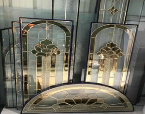 Pintu dan jendela kaca berwarna berkualitas tinggi yang dibuat khusus, menciptakan kaca dekoratif untuk kamar tidur dan kamar mandi. - Product Image 2