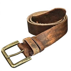 Ceintures en cuir véritable de haute qualité avec boucle en acier, très vendues, pour hommes, style décontracté, écologiques, fabriquées en Inde - Product Image 6