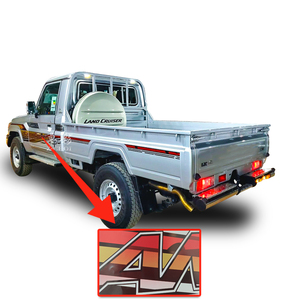 Calcomanías de Vinilo para Automóviles, Diseño de <span class=keywords><strong>Cabina</strong></span> <span class=keywords><strong>Doble</strong></span>, para <span class=keywords><strong>Toyota</strong></span> <span class=keywords><strong>Land</strong></span> <span class=keywords><strong>Cruiser</strong></span> LC79, <span class=keywords><strong>2022</strong></span> - Product Image 1