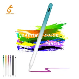 Nieuwe Aankomst Magnetische Adsorptie Stylus Pen Potlood 1 2 Touch Pen Mobiele Telefoon Tekening Plastic Pom Nib Voor Appel