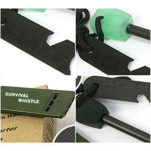 Encendedor de Fuego de Alta Calidad, Impermeable, Kit de Supervivencia con Pedernal, Encendedor de Magnesio de Emergencia para Senderismo al Aire Libre - Product Image 5