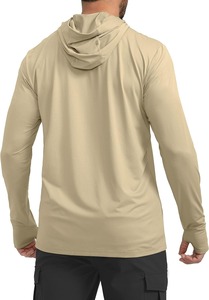 Men's Fashionable Softshell Safari <b>Jacket</b> Stand <b>Waterproof</b> Zipper UV Protection for Urban Outdoor Attire Spring <b>Thin</b> Outerwear - Product Image 2