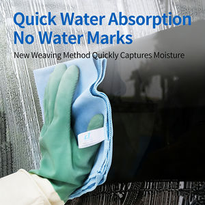 <span class=keywords><strong>Chiffon</strong></span> de nettoyage de vitres en microfibre Magic 40x40cm, écologique et personnalisé, extra doux et non pelucheux pour le polissage des verres à vin - Product Image 3