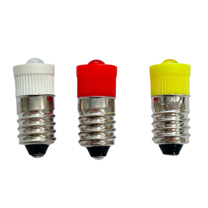 E10 lampada <span class=keywords><strong>LED</strong></span> perline 10x24mm Base a vite AC/DC 110-220V dispositivo lampada di ricambio a pulsante - Product Image 3