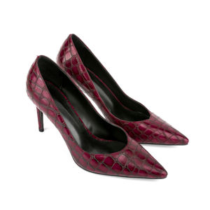 2023 <span class=keywords><strong>Collection</strong></span> d'été confortable 8.5cm pompes de bureau formelles pour femmes talons hauts motifs de pierre Sexy talons aiguilles sans lacet pour - Product Image 6