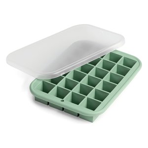 Molde para hielo de 24 cubos (25x25mm) con tapa (19,5x14x3cm) DAILY Verde 356 - Product Image 1