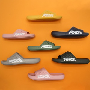 GRS EVA pantofola <span class=keywords><strong>da</strong></span> bagno logo gomma <span class=keywords><strong>spiaggia</strong></span> EVA uomo diapositive logo personalizzato pantofole logo stampato personalizzato pantofole diapositive <span class=keywords><strong>calzature</strong></span> - Product Image 1