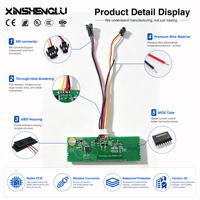 Interruptor Táctil con Memoria CCT y Atenuación LED de Doble Botón para Espejos de Baño Inteligentes, OEM ODM
