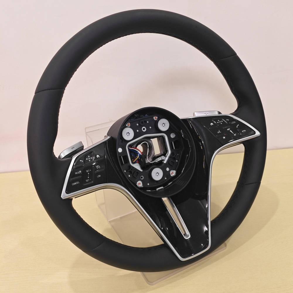 Auto Assembly Leather Steering Wheel (Mercedes-Benz Fitment), photo 3