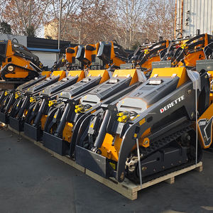 Ücretsiz Kargo 1 ton 1000 kg 3 Pompa 3 Valf Çin Malı V1000 Mini Dizel Paletli Ön Yükleyici EPA Onaylı - Product Image 5