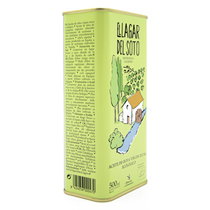 El lagar Del Soto แก้วสเปนหรูหราพิเศษบีบเย็นบริสุทธิ์พิเศษน้ำมันมะกอกสเปนสำหรับทำอาหาร - Product Image 3
