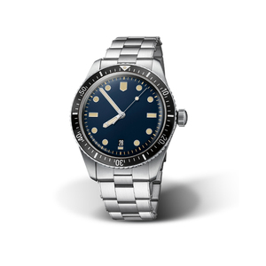 Montre automatique de plongée en acier inoxydable avec couronne à visser de luxe - Product Image 4