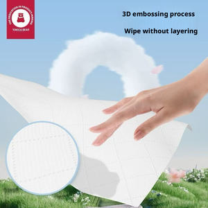वयस्क 3 प्लाई नरम तौलिए घर का पैक हाथ और मुंह कोमल चेहरे के ऊतक नरम और आरामदायक टिकाऊ - Product Image 6