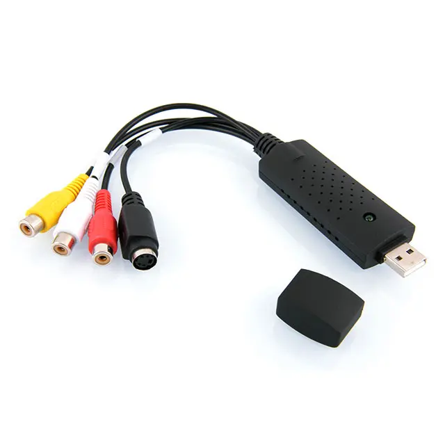1 Channel USB 2.0 Video TV DVD VHS Audio Capture Adapter for Windows 7 8 10 0