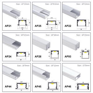 프로파일 <span class=keywords><strong>LED</strong></span> 조명 솔루션: 주방, 캐비닛, 책장 및 진열장용 다용도 알루미늄 프로파일 <span class=keywords><strong>LED</strong></span> 조명 - Product Image 5