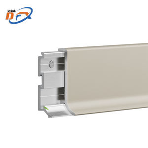 Fabricant de plinthes Vente à chaud Installation facile Plancher en aluminium Bande décorative Internet Celebrity Plinthe en alliage d'aluminium - Product Image 2