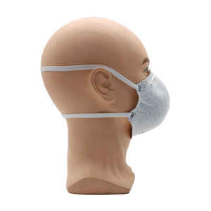 Máscara de filtro de carbón activado 3QN95 para protección contra humo y olor Protección resistente para operaciones de molienda minera - Product Image 3