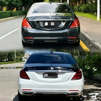 Kit carrosserie complet pour Mercedes-Benz Classe S W221 (2008-2013) style Maybach, comprend pare-chocs avant/arrière, calandre, feux arrière