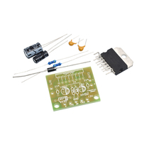 Carte amplificateur TDA7297, pièces détachées, DC 12V, qualité 2.0, double encodage audio, 15W, kit électronique DIY, formation des étudiants, laboratoire
