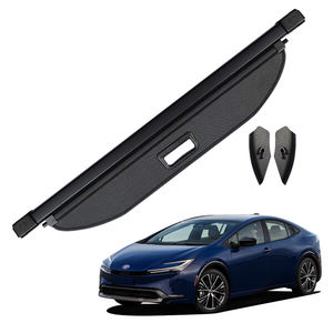 Cubierta Retráctil para <span class=keywords><strong>Maletero</strong></span> de Coche para <span class=keywords><strong>Toyota</strong></span> <span class=keywords><strong>Prius</strong></span> <span class=keywords><strong>2023</strong></span> 2024, Estilo de Fábrica, Protector de <span class=keywords><strong>Maletero</strong></span> Negro - Product Image 1