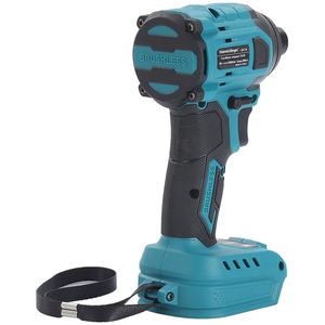 Atornillador/Perforador de Impacto Eléctrico Hexagonal de 1/4 de Pulgada, Atornillador de Impacto Inalámbrico con Torque Máximo de 220N.m para Hierro Grueso, Hierro Delgado y Madera - Product Image 6