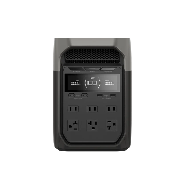Ec0Flow DELTA 3 Portable Power Station LiFePO4 Solar Generator Outdoor Camping Backup in Stock