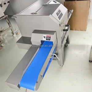 Rebanadora de carne fresca cocida, rebanadora de carne industrial comercial completamente automática - Product Image 6