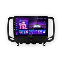 جهاز ستيريو للسيارة بنظام أندرويد 9 بوصة يعمل بنظام أندرويد لسيارة نيسان إنفينيتي G-series G25 G35 G37 2006-2013 GPS يدعم WiFi الجيل الرابع مشغل فيديو ودي في دي للسيارة IPS