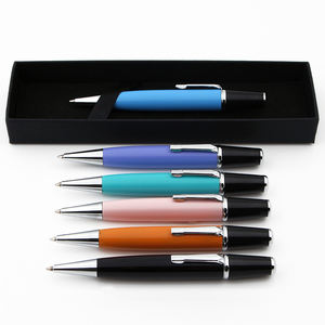 Stylo à bille en métal en gros pour usine avec logo personnalisé pour l'école - Product Image 3