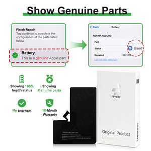 <span class=keywords><strong>แบ</strong></span><span class=keywords><strong>ต</strong></span>เตอรี่วินิจฉัยรุ่นใหม่สำหรับ iPhone 14 Pro <span class=keywords><strong>แบ</strong></span><span class=keywords><strong>ต</strong></span>เตอรี่ทดแทน<span class=keywords><strong>แบ</strong></span>บชาร์จได้ แสดงสถานะสุขภาพ 100% ไม่มีข้อแจ้งเตือน รับประกัน 18 เดือน - Product Image 3