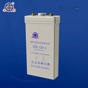 DTM-120-3 120Ah AGM batre ISO地铁使用bateria piombo 2伏铅酸电池