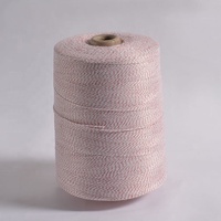 Fil de polyester coloré pour l'emballage des sacs de riz, sacs tissés, fil de scellage, machine à coudre portable blanche