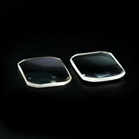 High Quality Optical Glasses Large Glass Magnifier Lenses Double Convex Lens