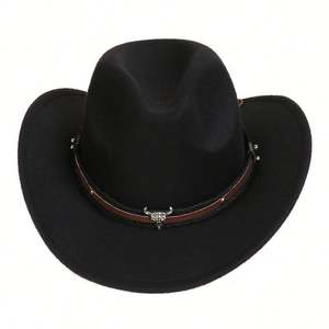 Sombrero de Vaquero Vintage de Fieltro Camuflado de Alta Calidad Personalizado - Colores y Logotipo Personalizables, Venta al por Mayor, Listo para Viajes y Fiestas - Product Image 6