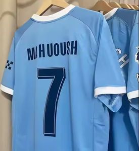 Maglia da Calcio del Brasile Personalizzata Top da Calcio 2025 - Adulto di Produzione Tailandese con Fori per i Pollici per Mercato ASEAN all'Ingrosso Maglia da Calcio di NEYMAR JRS - Product Image 1