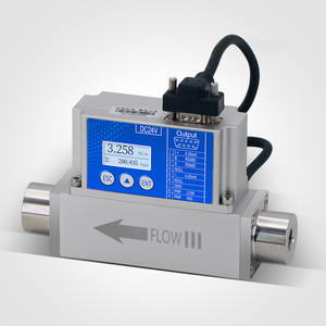 Débitmètre massique thermique de gaz de précision 1,5 MPa, 1,5 % de précision, en acier inoxydable, sortie 4-20 mA, capteur de débit - Product Image 5