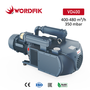 워드픽 오일리스 건식 로터리 베인 진공펌프 VD400 400m³/h 11kW 350mbar CNC 라우터용 - Product Image 1