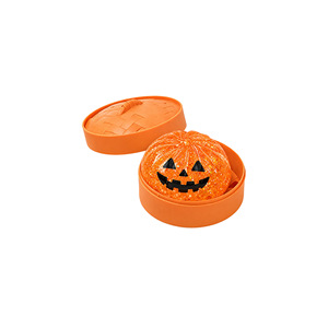 DOWMOO Jouet à presser en forme de boulette de Halloween, design original et amusant, en caoutchouc souple, non collant, à rebond lent, jouet de simulation réaliste - Product Image 4
