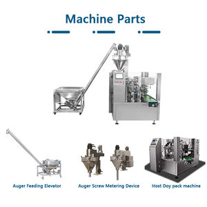 Máquina de llenado y sellado de bolsas preformadas totalmente automática para albúmina, café en polvo, mezclas de jugos en polvo, bolsas con cierre y Doypack - Product Image 4