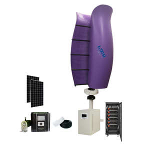 Sistema Eólico Residencial para Uso Doméstico, Generador Eólico de Energía Gratuita de 1kw 2kw 3kw 5kw 10kw, Instalación en Azotea - Product Image 1