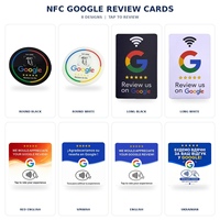 Support de table en acrylique 12 cm pour avis Google, compatible NFC213, pour avis en espagnol, français, italien et autres langues, prêt à être expédié
