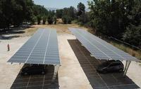 Trip Solar TP-GS-SC-S Waterproof Steel Aluminum Alloy Solar Panel Carport Mounting Sertifikasi CE Beban Angin 40m/s 1.4KN/M2
